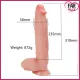 Woo hoo! 31 Cm Mega Gerçekçi Silikon Dildo