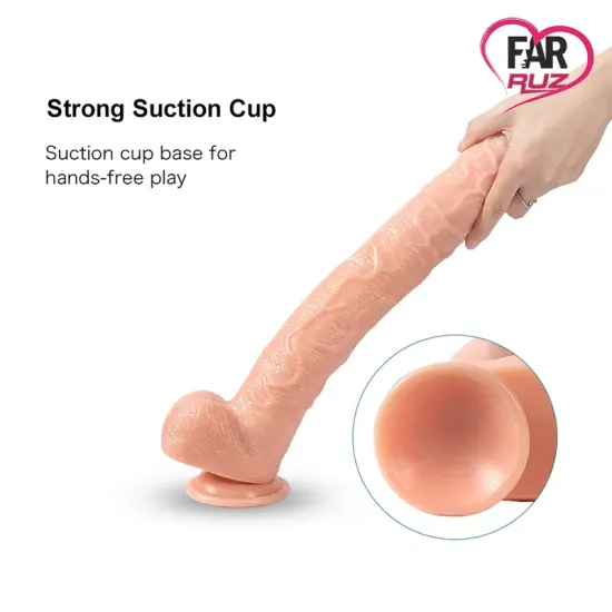 Xise Gua Flexible 36 Cm Ultra Uzun Dildo