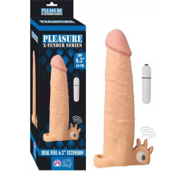 Farruz Extra Sleeve 5.5 Cm Dolgulu 19 Cm HK Penis Kılıfı